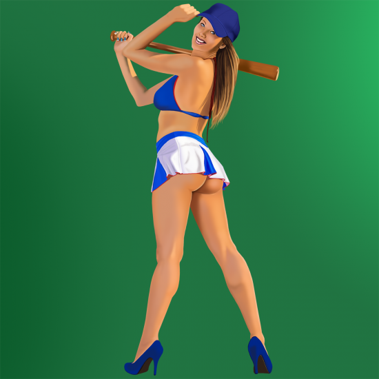 Baseball Queen - Click Image to Close