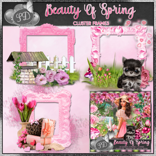 Beauty Of Spring Clusters - Click Image to Close