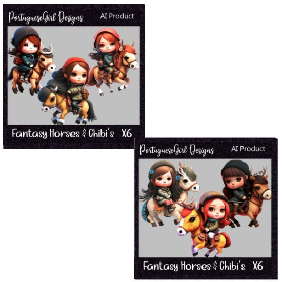 Fantasy Horses & Chibi's - Click Image to Close