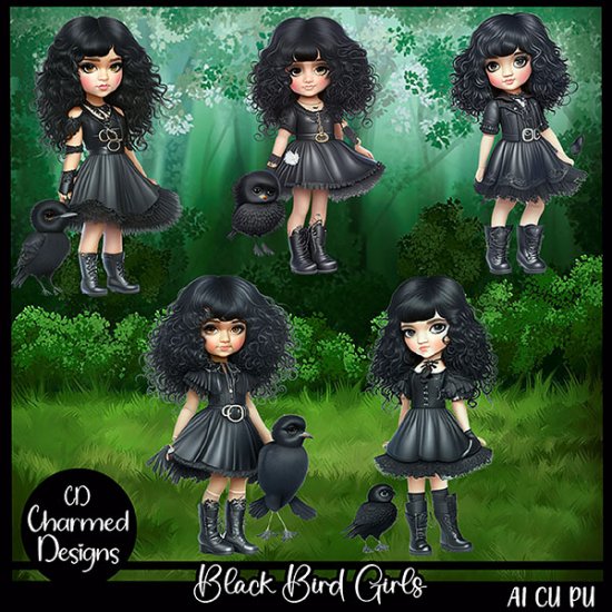 Black Bird Girls - Click Image to Close
