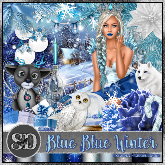 Blue Blue Winter Kit - Click Image to Close