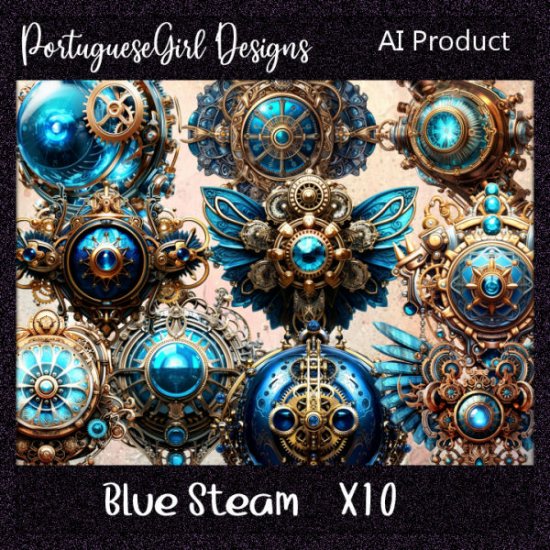 Blue Steam - Click Image to Close