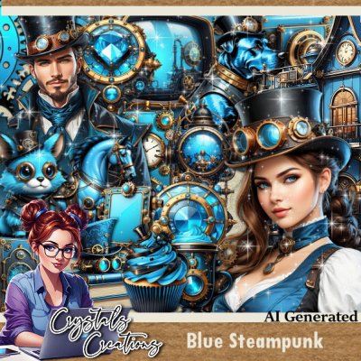 Blue Steampunk