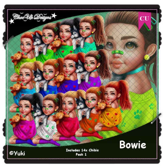 Bowie CU/PU Pack 1 - Click Image to Close