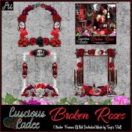 Broken Roses Cluster Frames