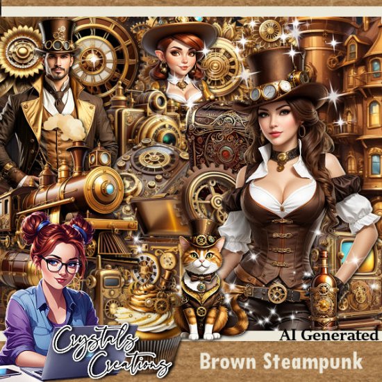 Brown Steampunk - Click Image to Close