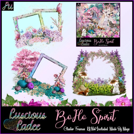 BoHo Spirit Cluster Frames - Click Image to Close