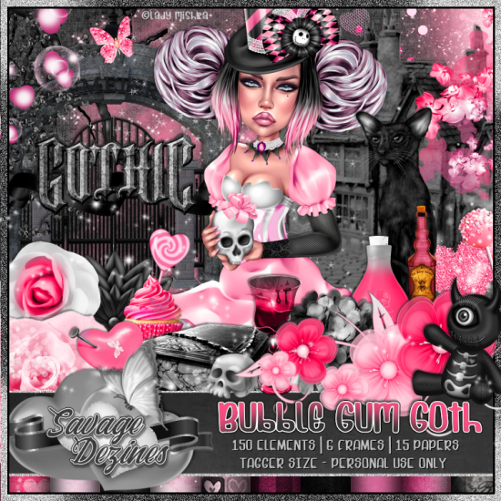 Bubble Gum Goth Kit - Click Image to Close