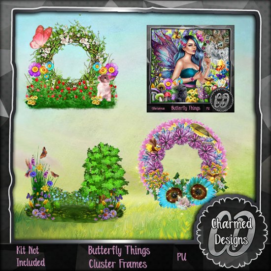 Butterfly Things Cluster Frames - Click Image to Close