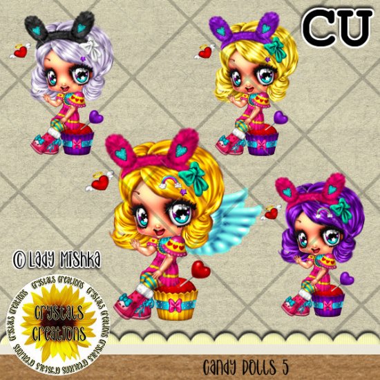 Candy Dolls 5 - Click Image to Close