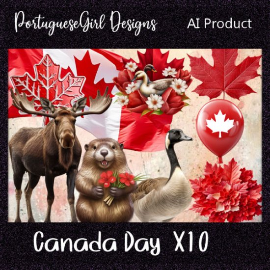 Canada Day Elements Mix - Click Image to Close