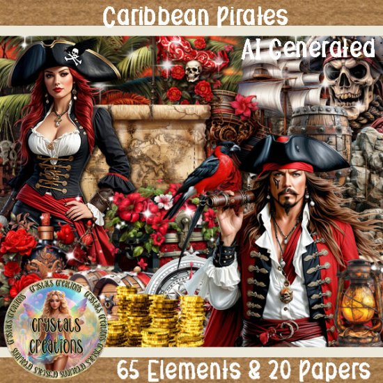 Caribbean Pirates - Click Image to Close