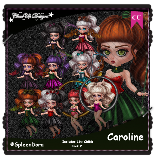 Caroline CU/PU Pack 2 - Click Image to Close