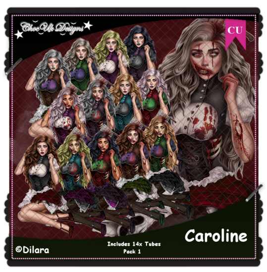 Caroline CU/PU Pack 1 - Click Image to Close
