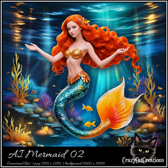 CCC_AI Mermaid 02 CU - Click Image to Close
