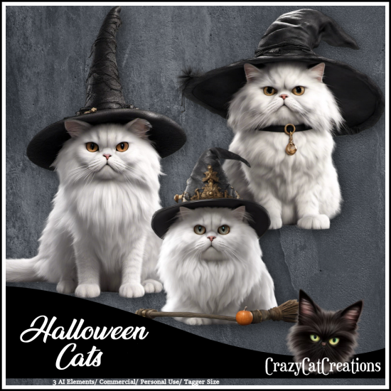 CCC_Halloween Cats CU - Click Image to Close