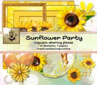 CCD-Sunflower Party Kit