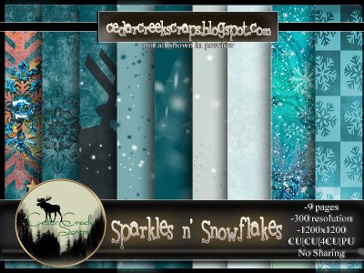 CCS-Sparkles N SnowFlakes