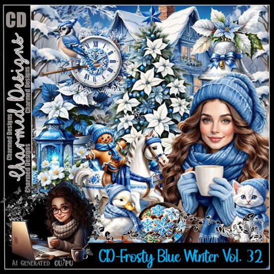 CD-Frosty Blue WInter Vol. 32 - Click Image to Close