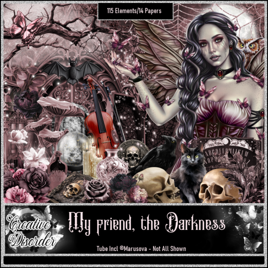 My Friend, the Darkness - Click Image to Close