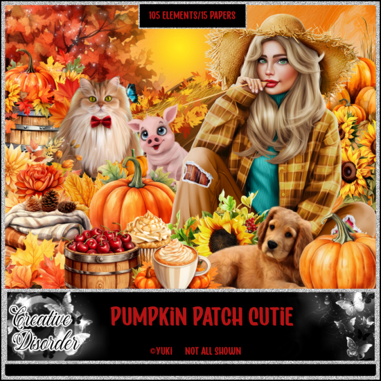 Pumpkin Patch Cutie - Click Image to Close