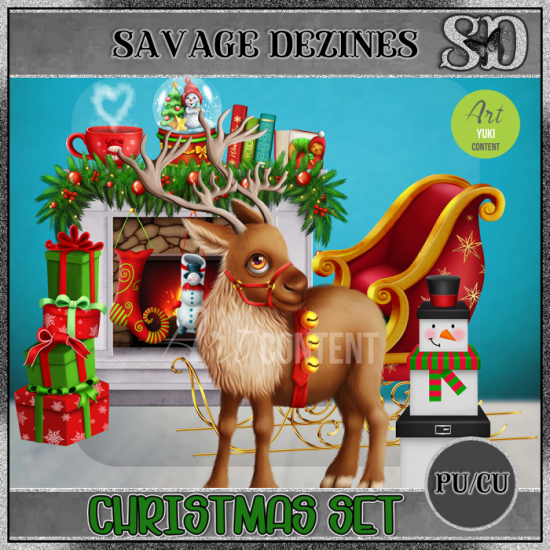 Christmas Set CU - Click Image to Close