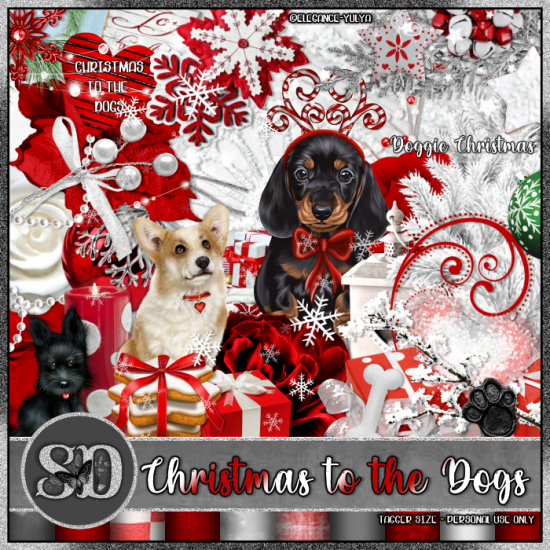 Christmas to the Dogs Kit - Click Image to Close