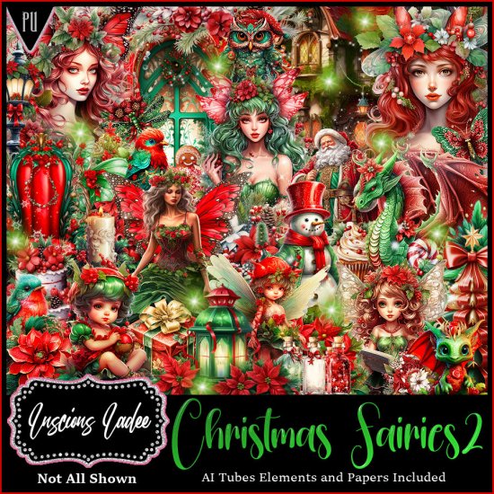 Christmas Fairies 2 - Click Image to Close