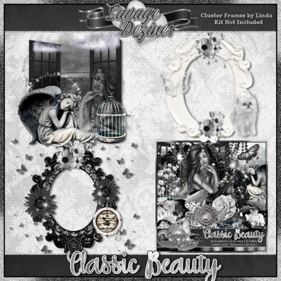 Classic Beauty Clusters 1 - Click Image to Close