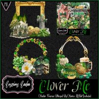 Clover Me Cluster Frames