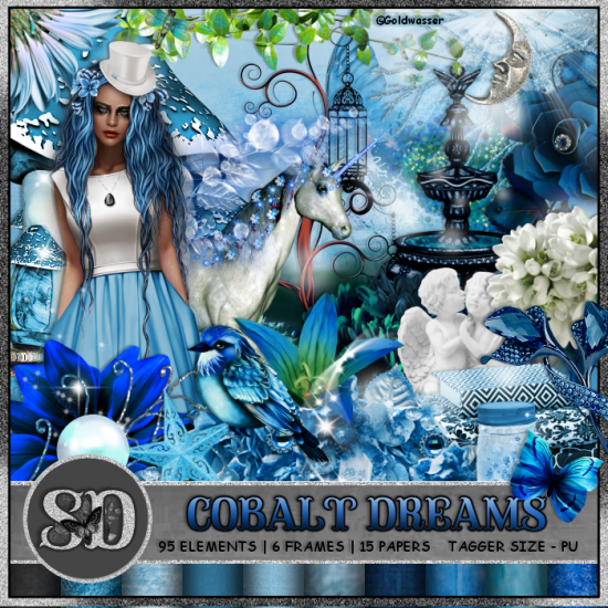 Cobalt Dreams Kit - Click Image to Close