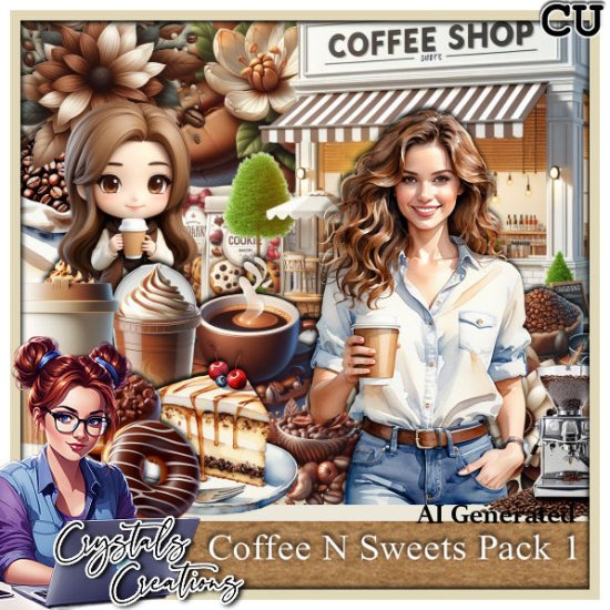 Coffee N Sweets CU Pack 1 - Click Image to Close