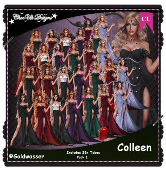 Colleen CU/PU Pack 1 - Click Image to Close