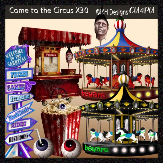 Come to the Circus #1 - Click Image to Close