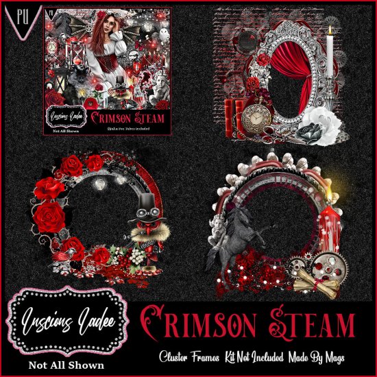 Crimson Steam Cluster Frames - Click Image to Close