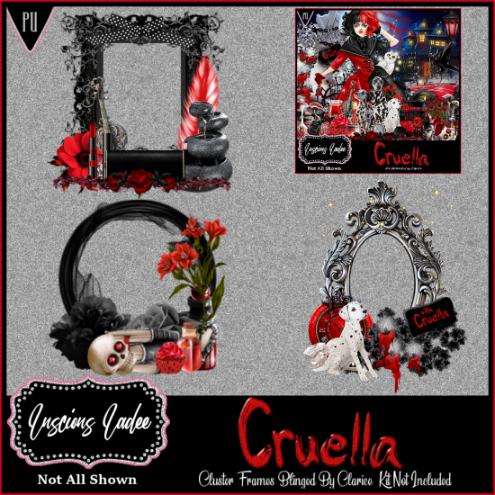 Cruella Cluster Frames - Click Image to Close