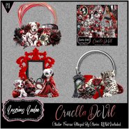 Cruella DeVil Cluster Frames