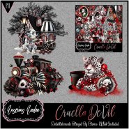 Cruella DeVil Embellishments