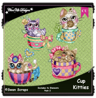 Cup Kitties Elements CU/PU Pack 2