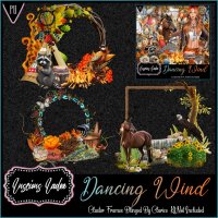 Dancing Wind Cluster Frames