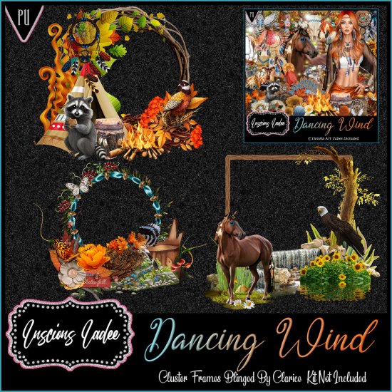 Dancing Wind Cluster Frames - Click Image to Close