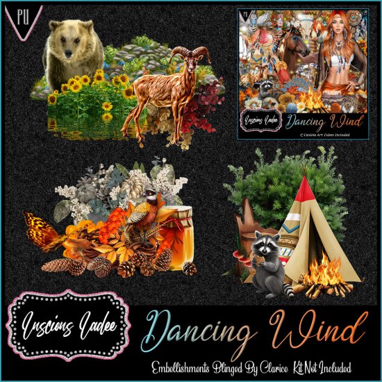 Dancing Wind Embellishments - Click Image to Close