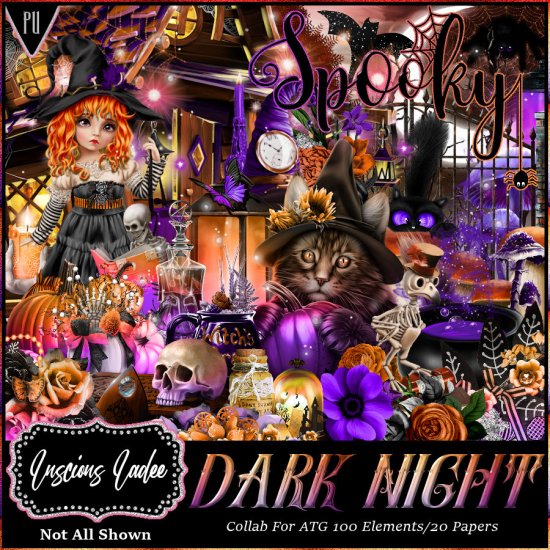 Dark Night Collab Kit - Click Image to Close