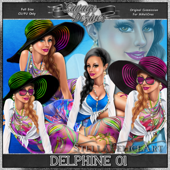 Delphine 01 CU4PU - Click Image to Close