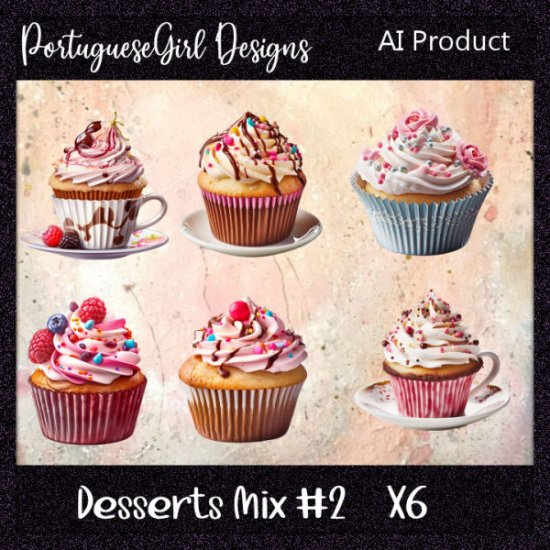 Desserts Mix #2 - Click Image to Close