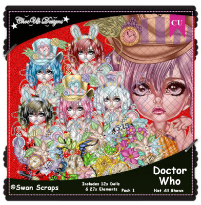 Doctor Who CU/PU Pack 1