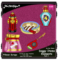 Doggy Items Elements R4R Pack 2