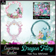Dragon Fairy Cluster Frames