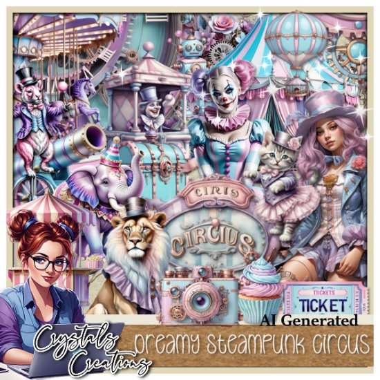 Dreamy Steampunk Circus - Click Image to Close