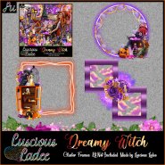 Dreamy Witch Cluster Frames